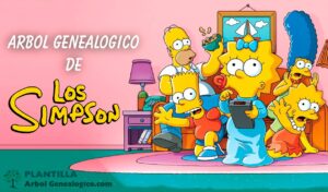 Árbol genealógico completo de Los Simpson