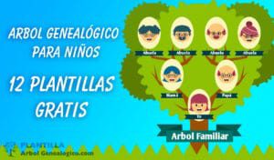 Árbol genealógico para niños