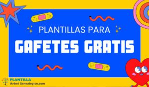 Plantillas de Gafetes para imprimir, PNG -WORD