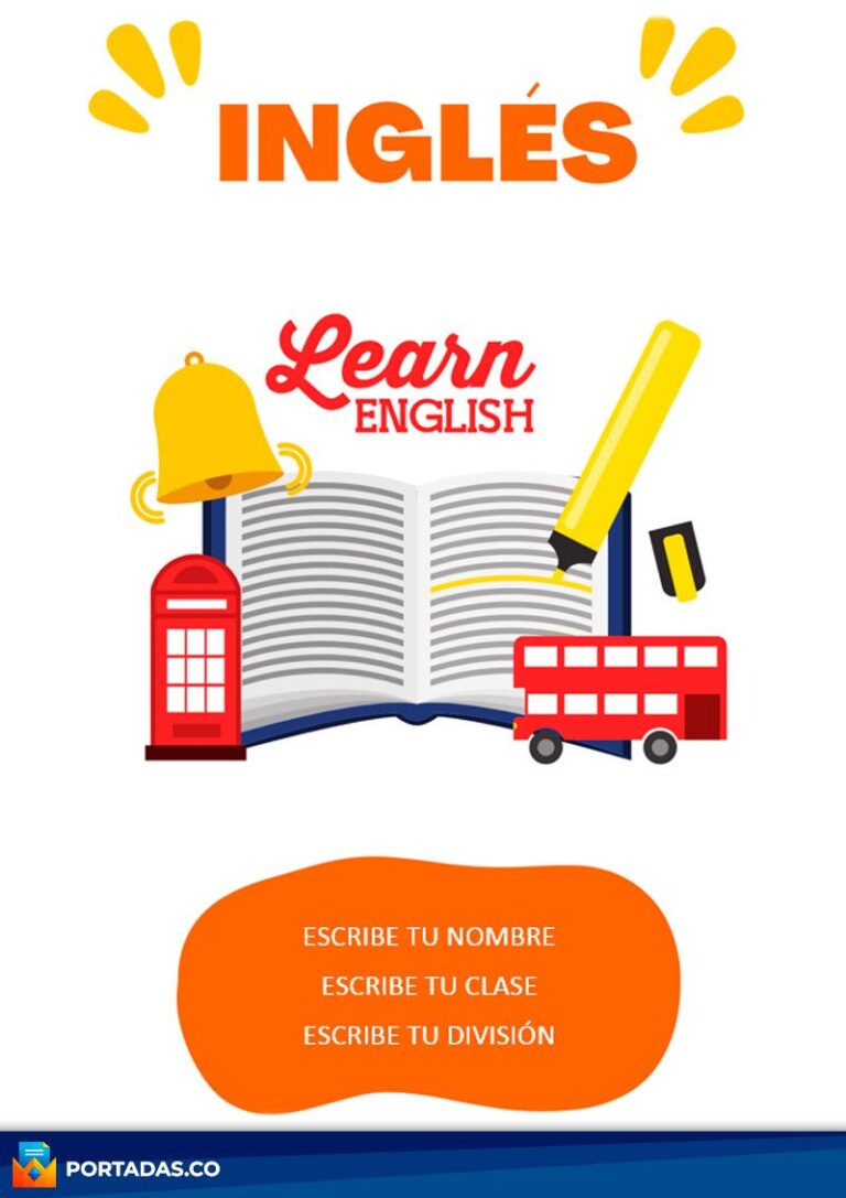 Portadas De Ingles Para Cuadernos Y Trabajos 2023 Portadas De Ingles Para Cuadernos Y Trabajos 2023