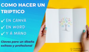 Como hacer un tríptico