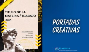 Portadas creativas para word