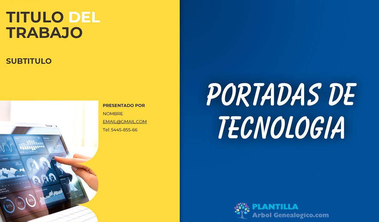 Portadas De Tecnolog a Para Cuadernos Trabajos