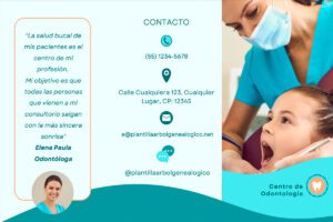 Triptico Clinica Odontologica