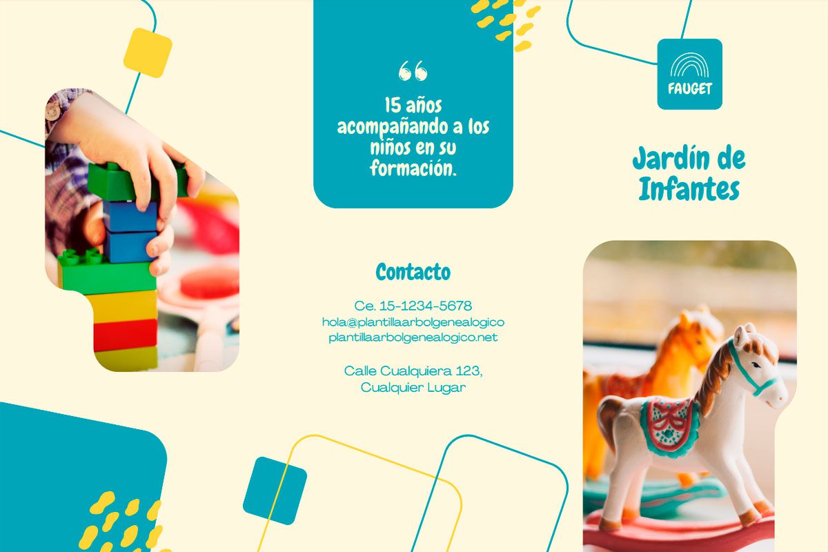 Triptico Jardín de Infantes