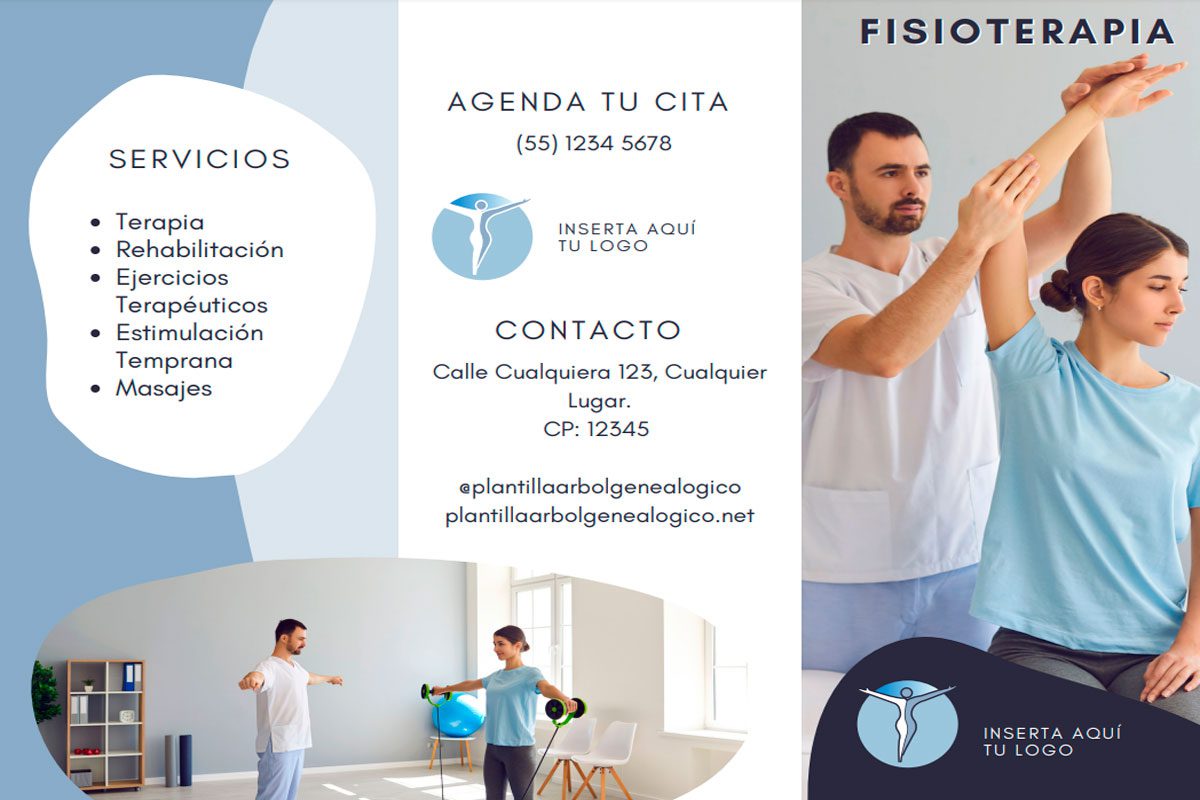 Triptico RPG postural fisioterapia