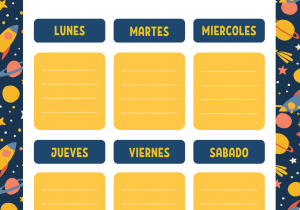 horario de clase vertical aesthetic horario de clase vertical aesthetic